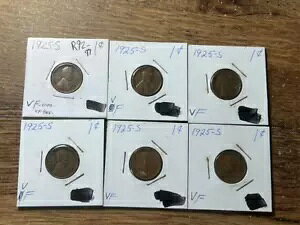 (6 ���b�g) 1925-S �����J�[�� �E�B�[�g �Z���g �y�j�[ (VF - ���ɏ㎿) - �Â��č��R�C��