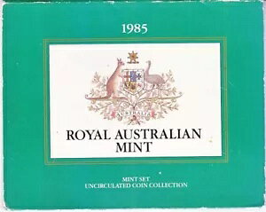 1985 �I�[�X�g�����A���������ǃR�C�� �~���g �Z�b�g - �N���A �J�o�[ - �󏭂� 5c �R�C��