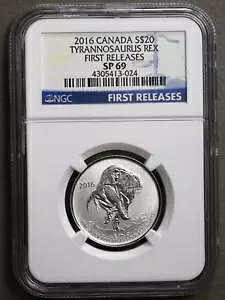 2016 Ji_ $20 eBmTEX bNX .9999 Vo[ RC[X NGC SP 69