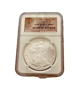 TheCoin And Currency Zbg 2012 S [X PF 69 U Cam $1 