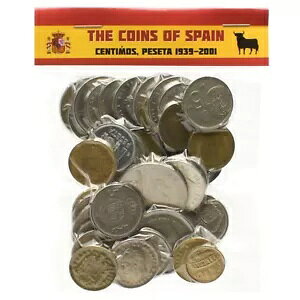 ESPANA bg 100 XyC XyC RC PESETAS PESETA C?NTIMOS 1939-2001