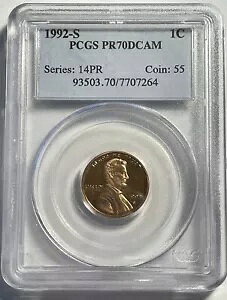 1992-S PCGS PR70DCAM J[ Zg 1c -  - (1074)