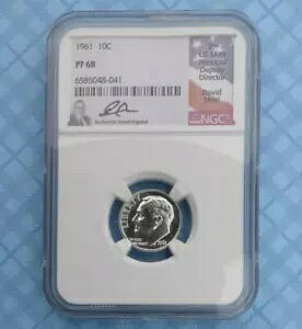 1961 NGC PF 68 [Yxg Vo[ _CAv[t 68 10 ZgAfrbh g̃TC