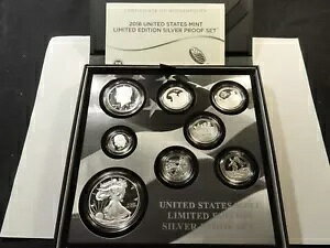 V44 USA 2016 US �~���g �V���o�[ 8 �R�C�� �v���[�t �Z�b�g COA �t�������