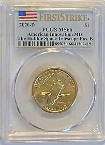 2020 D B - MD Cmx[V h MS66 nbu] PCGS t@[Xg XgCN