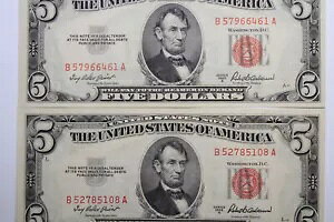 1953 A $5.00 č@ʉݎyA NȖ NUM3637