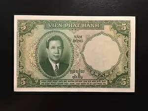 tX̃ChVi 5 sAXg = 5 h 1953 sbN 106 UNC - GEM UNC