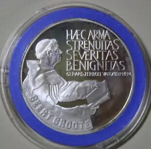 �I�����_ 25 ECU 1990 �V���o�[ �v���[�t �R�C�� #F6336 #KM 62.1 Geert Groote-