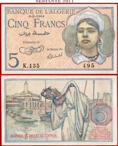 AWFA 5 tNX 8 2 1944 P 94a UNC ȑ 100$ 