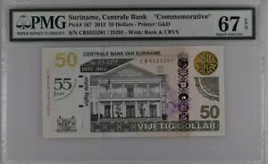 Xi 50 Of 2012 P167 UNC / PMG Superb GEM67PPQ / LOi tH_[t