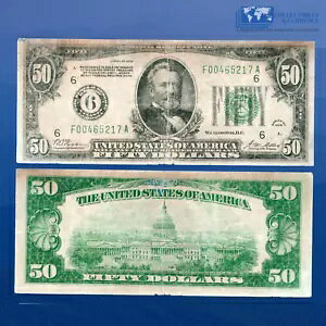 Fr.2100-F 1928 $50 50 h FRN Ag^AV[ DGS #65217