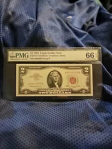 1963 A $2 @ʉ݃bhV[ FR.1514 AA ubN PCGS B  UNC 66 PPQ