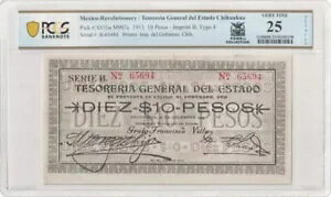 LVR 1913 10 y\ Cvg B ^Cv 4 PCGS  VF25 sbN #S555a M907c