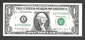 1988A $1 EFum[g FRNAtXB 1917AA17731585G  3-AG ubN 5-8 UNC