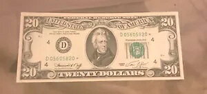 1974 STAR $20 AMAN[uhn 