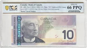 2008 BTY2135312 �J�i�_��s BC-68b 10 �h���u���[�_�[�v���� PCGS 66 PPQ GEM UNC@#1367