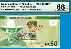 �i�~�r�A-�W�{ 50 $-2012-00000000-�s�b�N 13s **PMG 66 EPQ ��� UNC**�g�b�v �|�b�v**