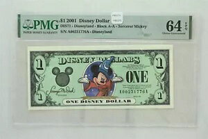 fBYj[h 2001 h PMG Choice UNC 64EPQ DIS71B@g~bL[BfBYj[