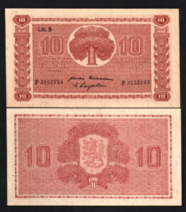 tBh 10 MARKKAA P85 1945 [ UNC JtŒtBh