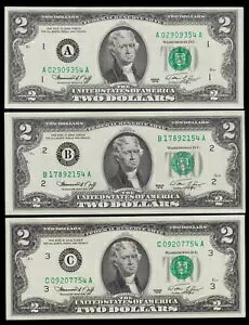 Fr.1935 1976 $2 �A�M������s���n��Z�b�g 12 ���� A-L ������