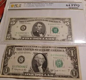 1969C AMs_X - Fr# 1972-K* - PCGS 64 Choice UNC PPQ  $1