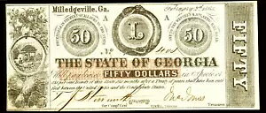 GA $50 Â MILLEDGEVILLE W[WAB Cr-7 Vi