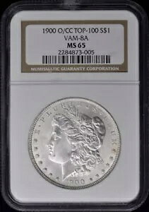 1900-O/CC TOP-100 �����K���E�_���[ VAM-8A S$1 NGC MS65