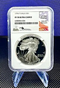 1994�N P�v���[�t �V���o�[ �C�[�O�� PF 70 �E���g���J���I NGC �}�[�J���e�B ���[�|�b�v 319 ??�_�C�������h