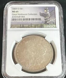 1883�N�����K����� O MS 65 NGC�m�[�X�E�F�X�g�R���N�V���� 002