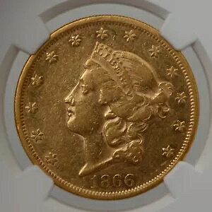 1866�N ���b�g�[ 20�h������ ���o�e�B�w�b�h XF45 NGC