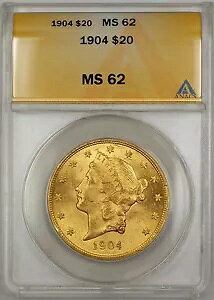 1904N 20h oeB _uC[O ANACS MS-62 SB (Ǖi) (E)