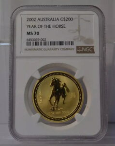 2002N I[XgA G$100 ߔN NGC MS70A1IX .9999 