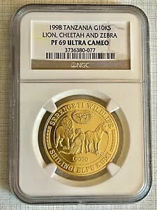 ^UjA 1998 CIA`[^[A[u 10K VM S[h NGC PF69 UC SKU# 3339