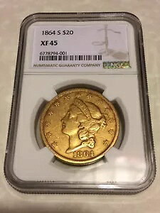 1864-S $20 XF45 NGC oeB _uC[O ɗǍDiPCGSȂj