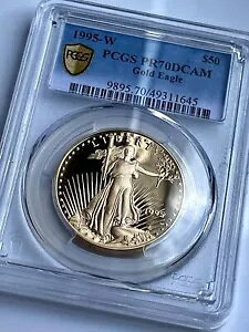 �A�����J - �A�����J���C�[�O���S�[���h�v���[�t - 1995�N - 50�h�� - PCGS PR70 DCAM-