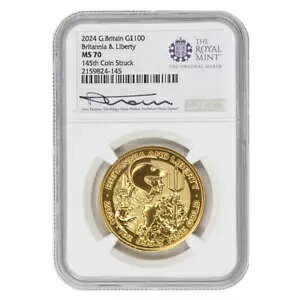 CMX 2024N 100|h u^jAoeB NGC MS70 145ڂ̒