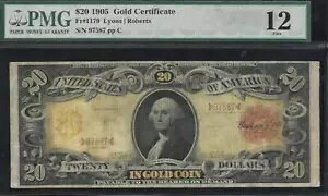 Fr.1179 $20 1905�N�u�e�N�j�J���[�v���� PMG-12 ���Ɋ� # 283