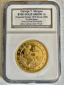 AJ 2005N W[WETE[K ăfUC 1876N 100h 1IX  NGC UCGP SKU#2789