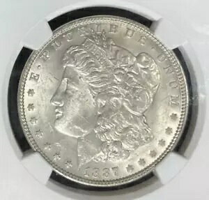 1887�N ���[�K�� �V���o�[�h�� ~NGC MS 62 VAM 25A TOP 100 ~�������R�C��~