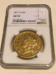 1871-S AU53 NGC 20h oeB _uC[O ɗǍDȏԁiPCGSȂj