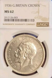 �p���� 1936�N �N���E�� ���A�L�[�f�C�g 2,474�� NGC MS62PQ ���X�^�[/�V���[�v ���v