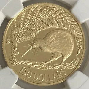 1990年 ニュージーランド キウイ 1/2オンス 金貨 NGC PF70 UC
