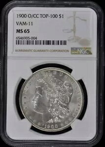 1900-O/CC TOP-100 �����K���E�_���[ VAM-11 S$1 NGC MS65