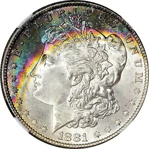 1881�N�� MS67+ NGC �X�y�N�^�L�����[�����X�^�[ ���C���{�[�g�[�� �����K���_���[