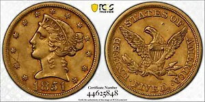 1851�N D �n�[�t�C�[�O�� ���o�e�B�w�b�h PCGS XF �ڍ� ��D �v��33 �č�����
