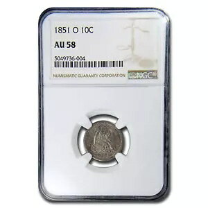1851-O ���R�̏��_���_�C�� AU-58 NGC