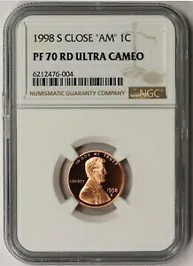 1998-S �N���[�Y�h AM �����J�[���L�O�� �y�j�[ 1C �v���[�t PF 70 RD �E���g���J���I���b�h NGC