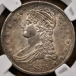 1838�N GR-14 �L���b�v�h�o�X�g �n�[�tNGC MS61 �g�b�v�|�b�v�v���[�g�R�C�� �f�B�b�N�E�O���n�� RefCollection