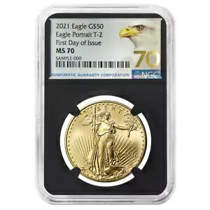 2021N 50h ^Cv2 AJS[hC[O NGC MS70 FDI C[O |[g[gx gRA