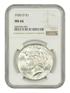 1926-D $1 NGC MS66 - ���a�h��